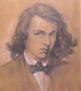 Dante Gabriel Rossetti Self-Portrait (mk28) oil painting artist